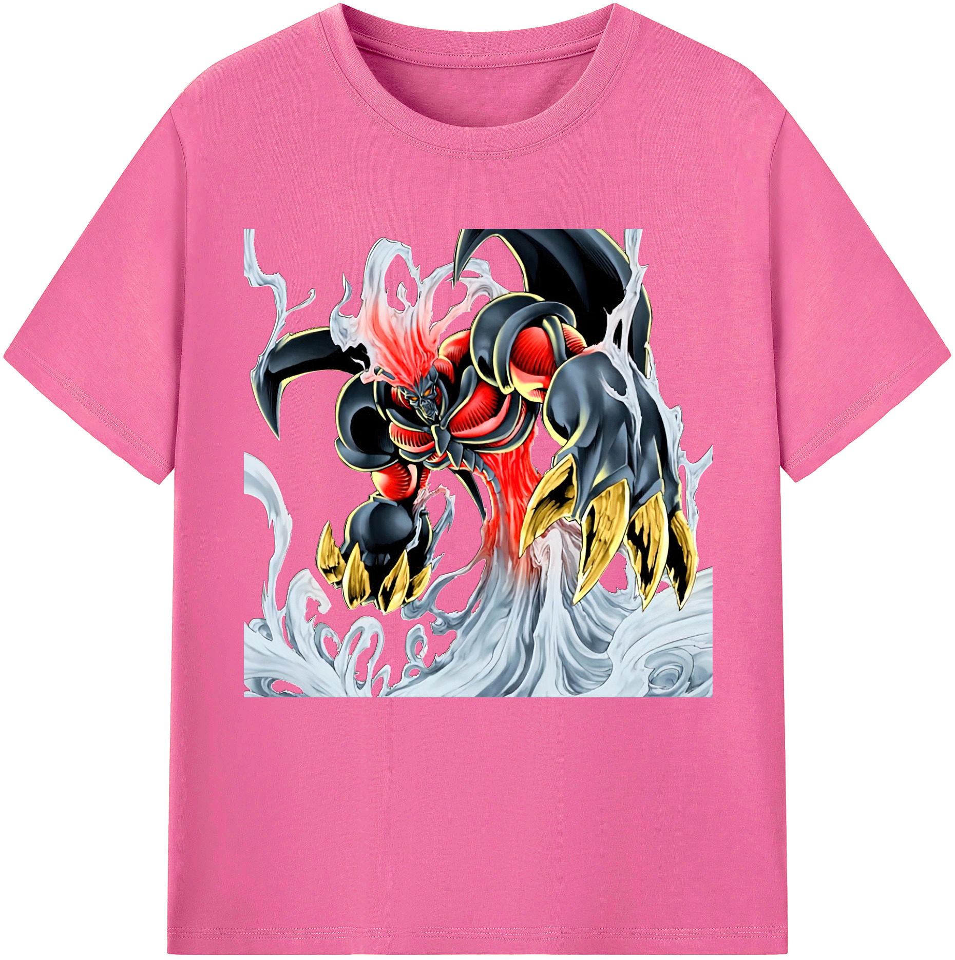 （画像用） 遊☆戯☆王 Yu-Gi-Oh! レディースカジュアルプリントTシャツ（綿100％）